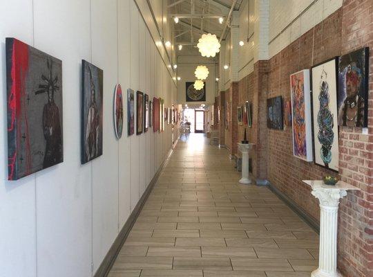 Installation of Inclusion in Art Exhibition, 2018-2019