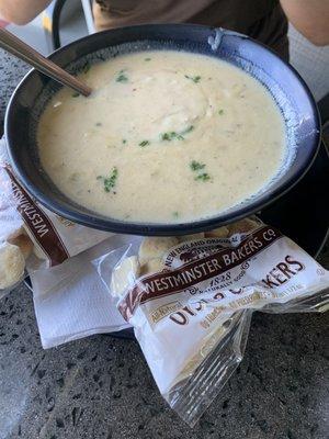 Clam chowder