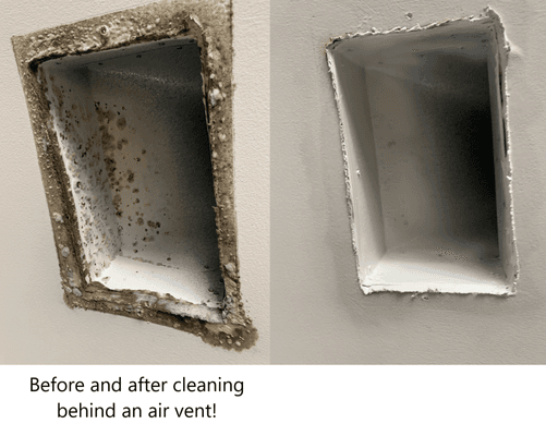 Clean air vent.
 #airducts #airvents #randehomesolutions #charlestonsc