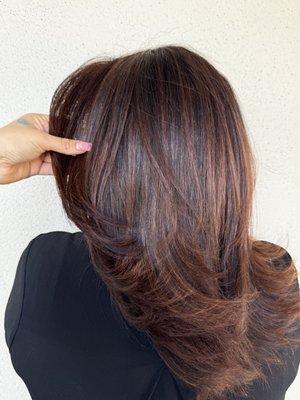 Fall Balayage