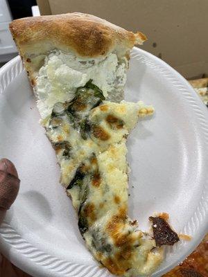 Florentine White Pizza