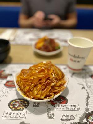 Cold Pig Ears in Chili Sauce Cold Dish