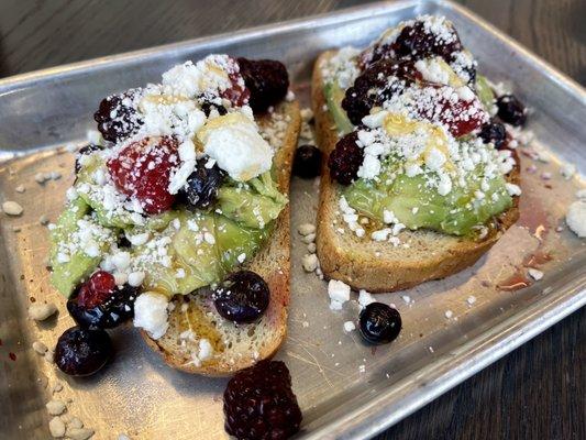 Boulder avocado toast