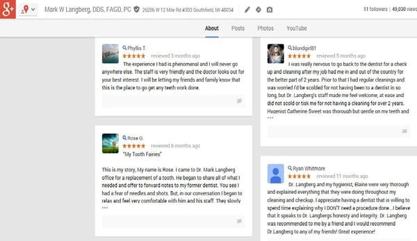 Check out our Reviews on Google!