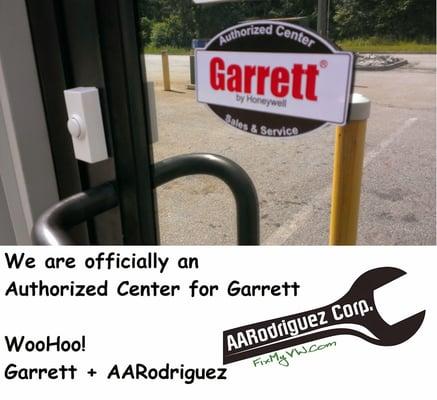 Authorized dealer for Garrett and Borg Warner