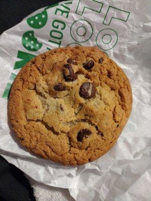 Supposed to be at soft chocolate chip cookie