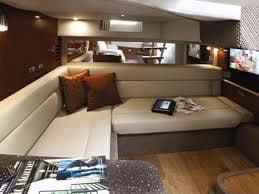 inside 36' Sea Ray