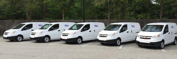 We have a fleet of vans ready to take care of your delivery