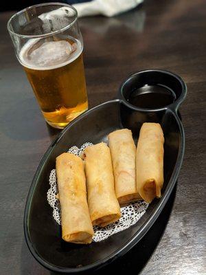 Veggie spring rolls!