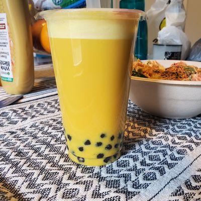 Mango Bubble Tea