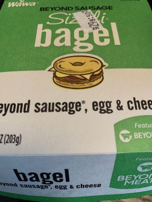 Beyond Sausage Bagel Sandwich