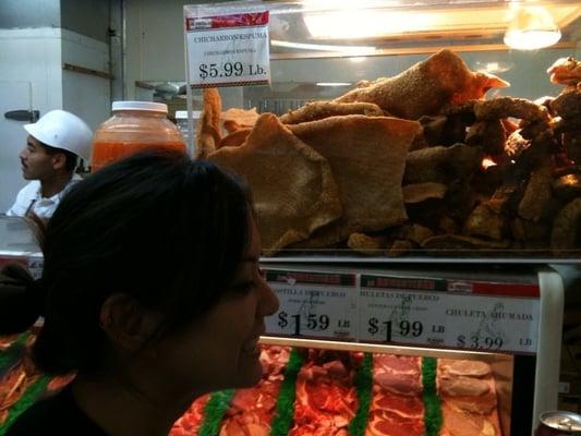 chicharones the size of my head.