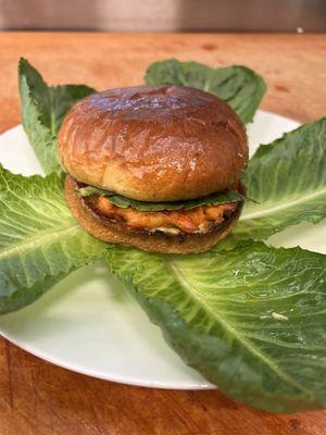 Wild Caught Salmon Burger