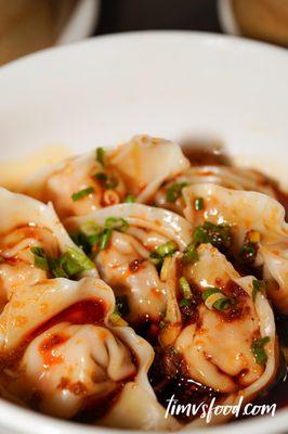 Spicy Pork & Shrimp Wontons