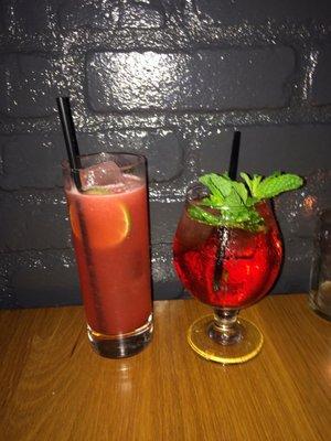 (Left) Strawberry Letter 23, (Right) Spritz & Giggles.