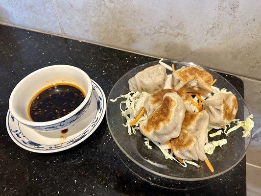 Pan-Fried Pork Dumplings