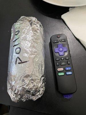 SUPER BURRITO VS ROKU REMOTE!!!!