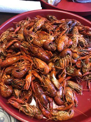 Delicious crawfish!!!