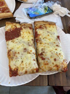 Look at these Sicilian slices!!