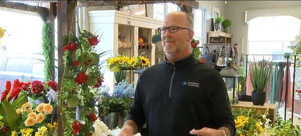 Rick Huisman, owner of Huisman Flowers.