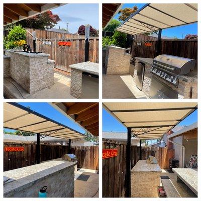 barbecue awning cover