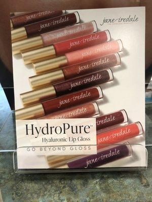 The NEW HydroPure Lipgloss collection from Jane Iredale!