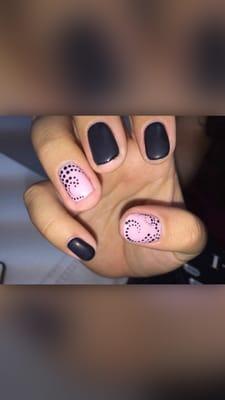 Gel nails design