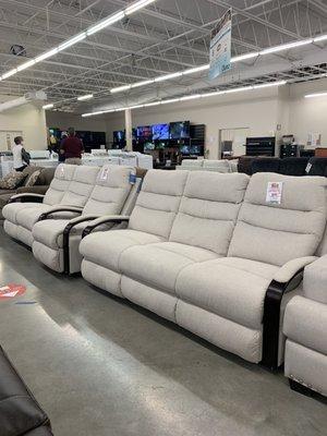 Sofa, Loveseat, and Recliner