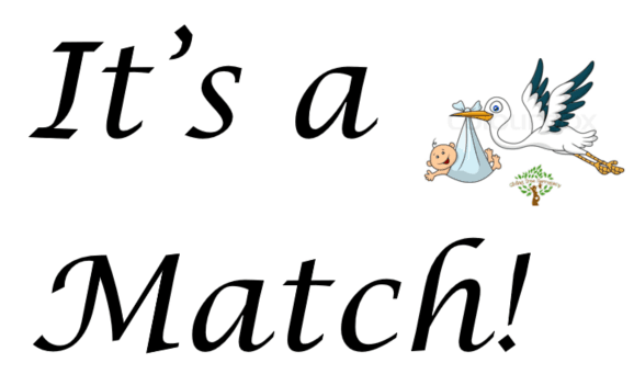 Its a good day to have a Match!
 
 Congratulations to our two Surrogates Mercedes, & Cinthia.