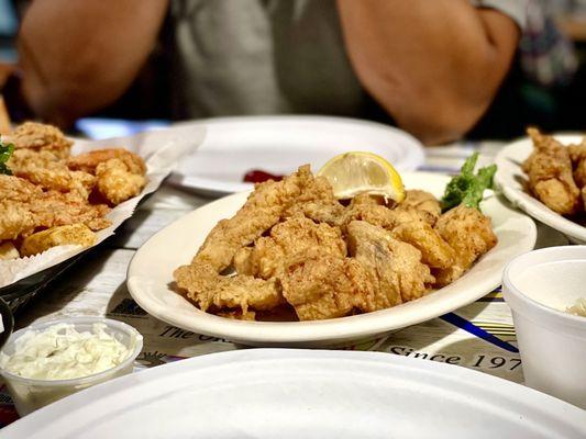 Grouper platter