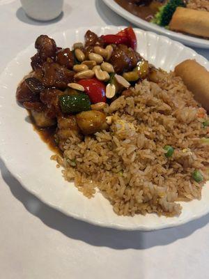 kung pao chicken lunch special