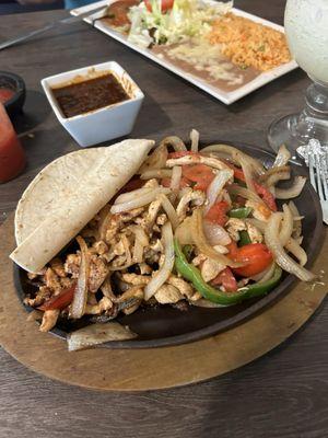 Lunch chicken Fajita's