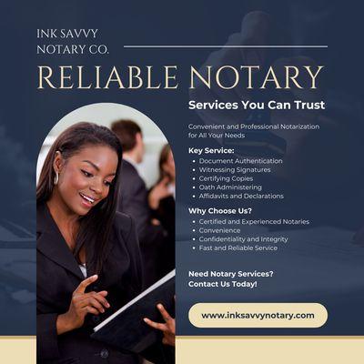 Ink Savvy Notary Co. & Apostille Service