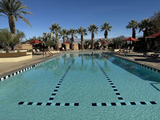 Swimming Pool at Mediterra Apartments in La Quinta, California.