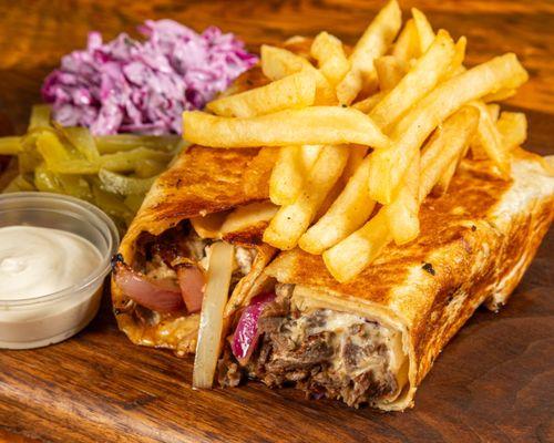 Beef shawarma