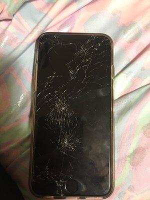 My phone that needs to be fixed