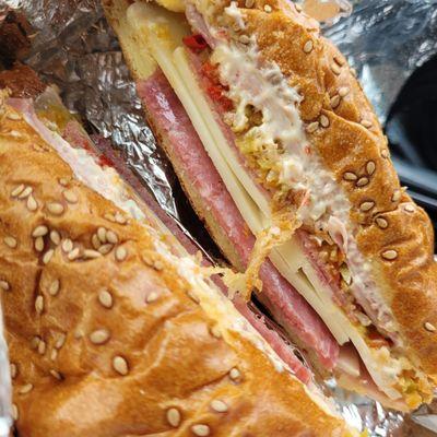 Muffaletta special, really flavorful