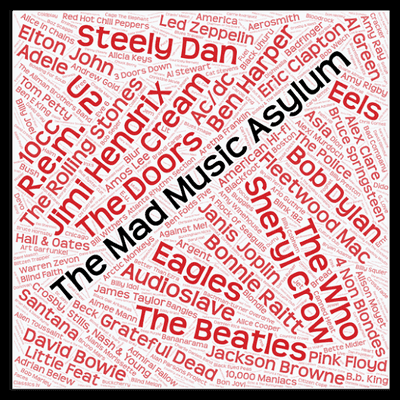 The Mad Music Asylum- Classic rock and more