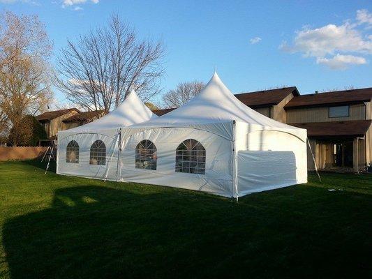 Wall Closure for different tent sizes