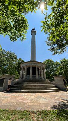 Confederate & Union monument to Lookout Mountain battle