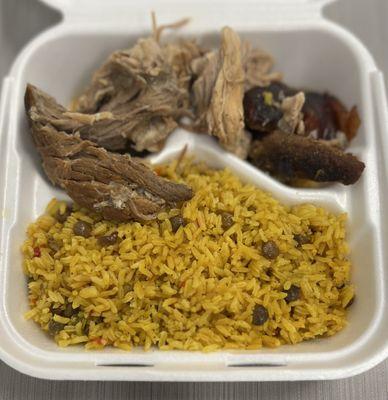 Yellow Rice and Pork