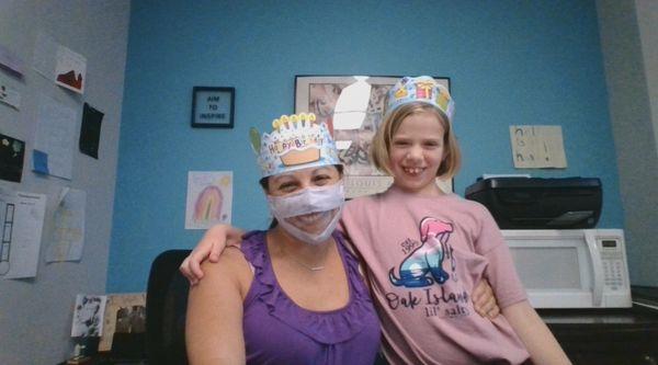 Ms. Jamie's birthday was made very special by a very special part of the Help Is At Hand family!