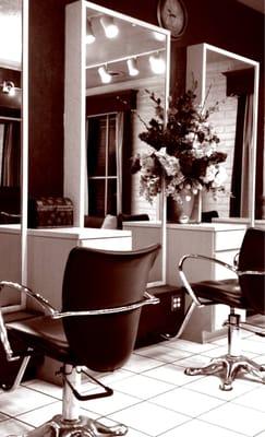 clean and modern salon