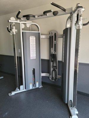 Full body machine in Fitness Center open 24/7