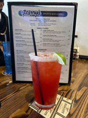 Strawberry margarita