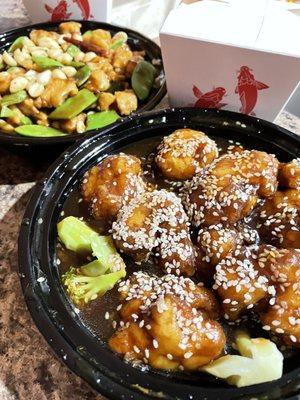 Kung Pao & Sesame Chicken