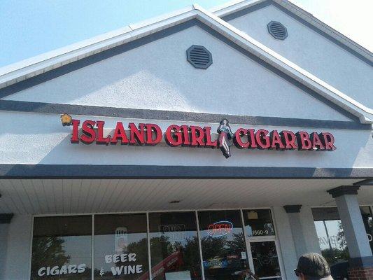 New signage at Island Girl!