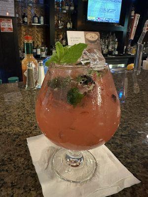 Blueberry Mojito....amazingly refreshing!