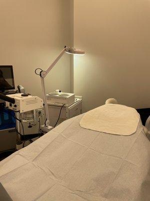 Very inviting treatment rooms,  extra clean and comfortable!