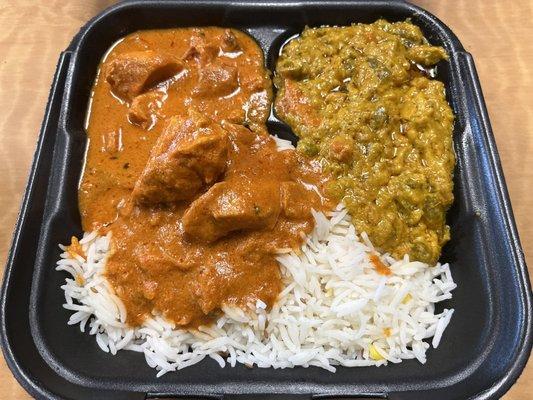 2 Item Combo Chicken Tikka Masala a la Carte Vegetable Curry